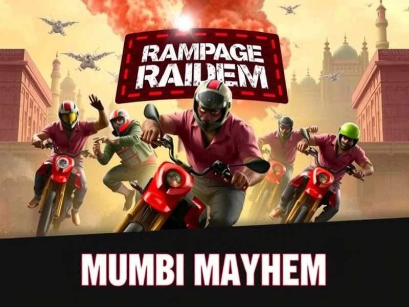 Rampage Raiders Mumbai Mayhem official artwork Rampage Raiders Mumbai Mayhem game cover art